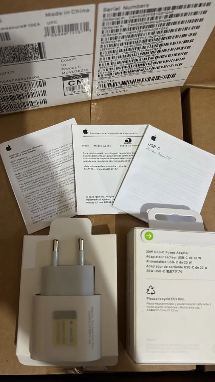 Fonte de Tomada Genuína Apple Anatel - Foto 2