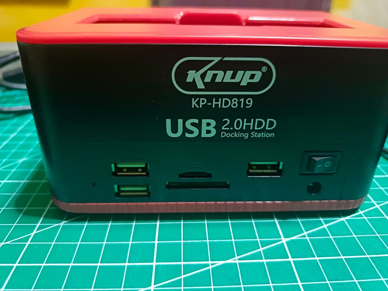 Docking Station para HD SATA 2,5" e 3,5" - Knup KP-HD819 / Multi-Function HDD Docking - Foto 2
