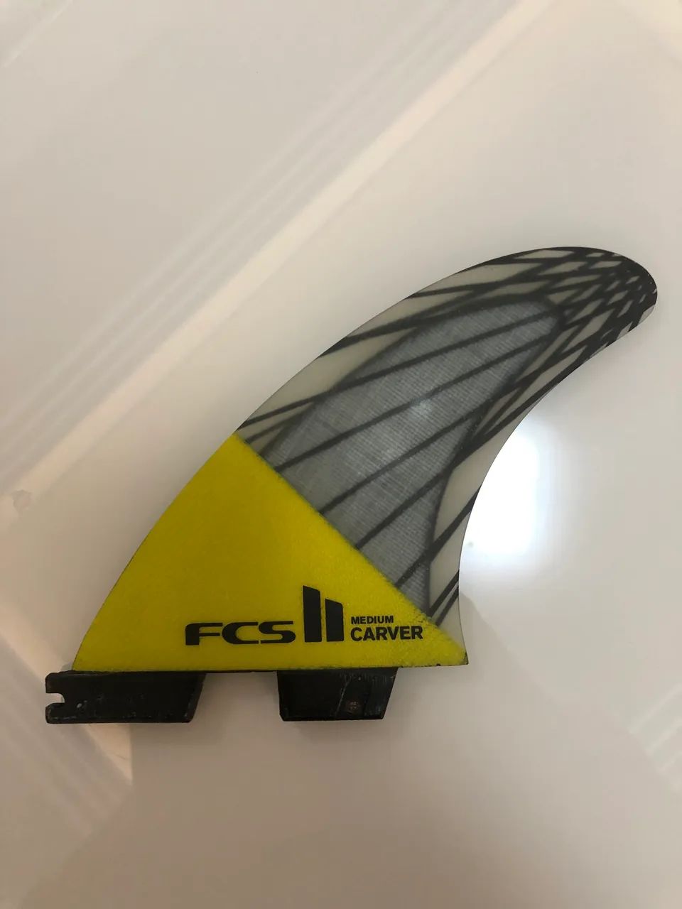 Quilhas FCS 2 Carver  Pc Carbon Tri- Medim  - Foto 2