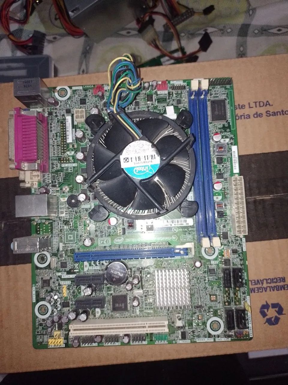 Placa mãe defeito, COM PROCESSADOR I3