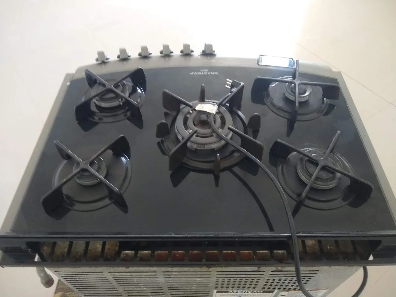 Fogão Brastemp modelo Ative de embutir de 05 Bocas em ótimo estado  - Foto 6
