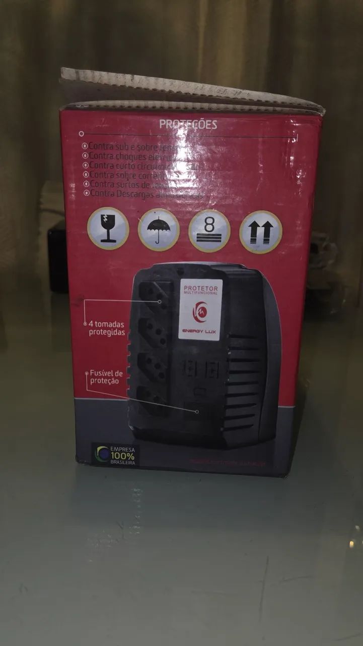 Protetor Eletrônico Multifuncional de 330VA Energy Lux - Foto 3