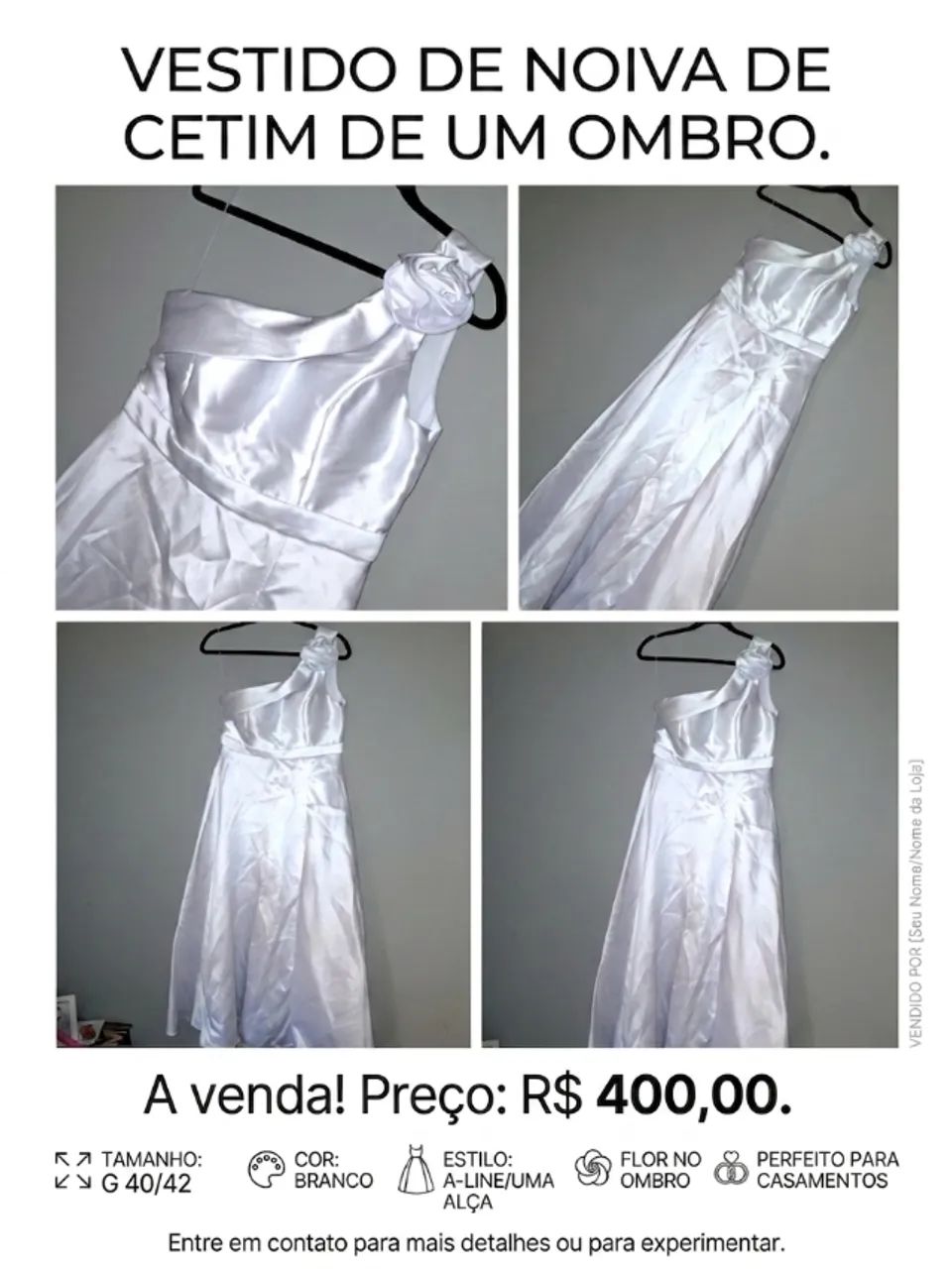 Vestido  de noiva
