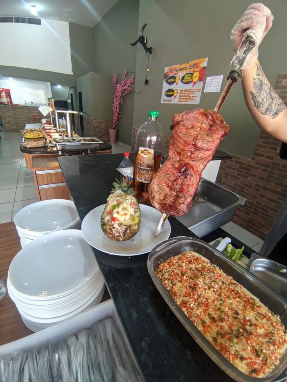 Churrasqueiro para eventos  - Foto 2