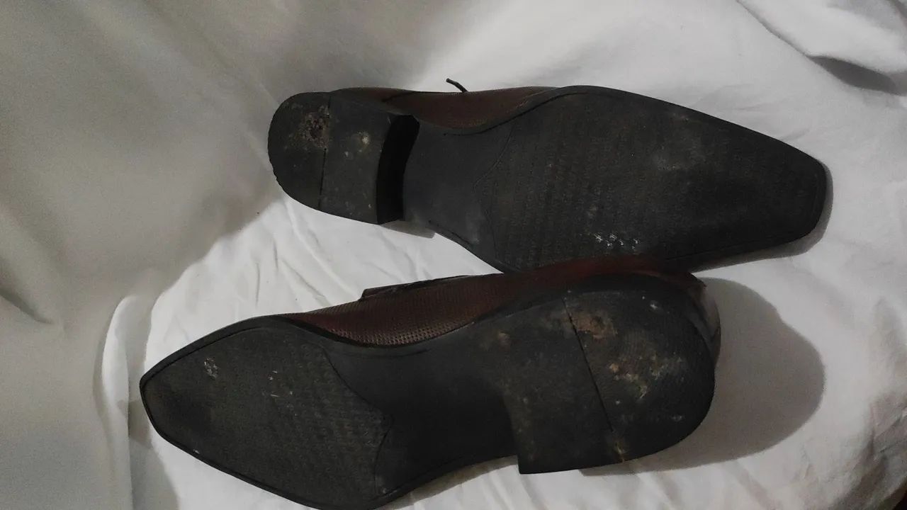 Sapato Social Derby Klus Original Marrom 43 - Foto 2