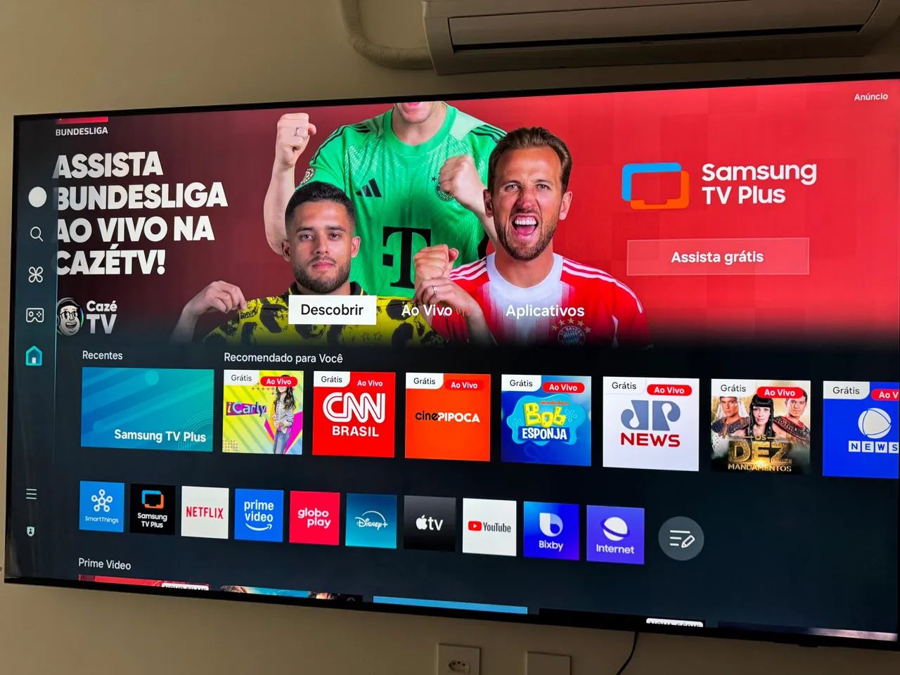 Vendo TV Sansung 75 polegadas 