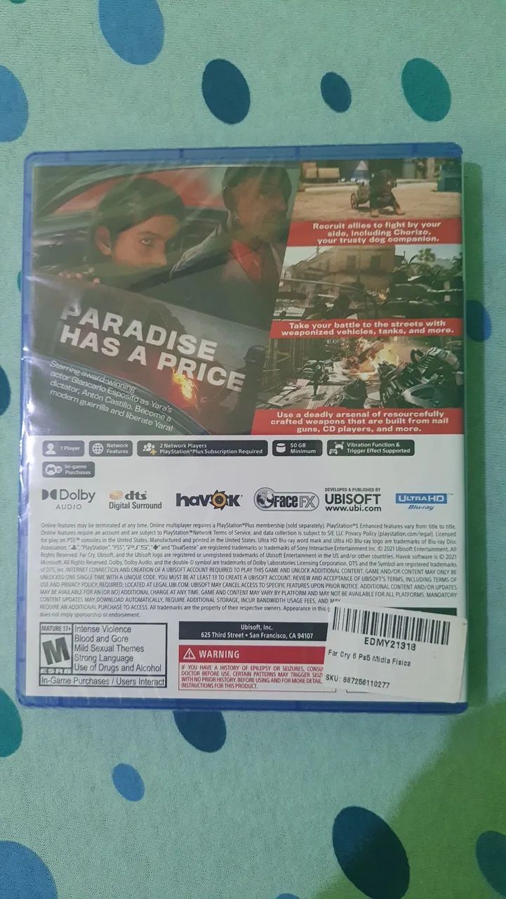 Jogo de Ps5 - Far Cry 6 - Foto 2