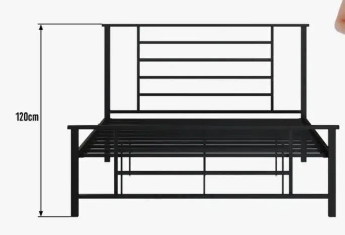 Cama queen em ferro modulado - Foto 2