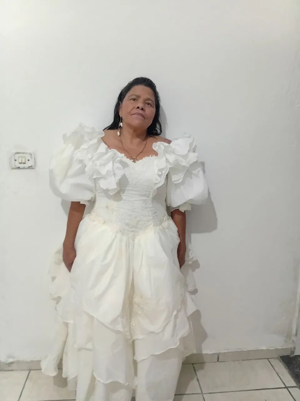 Vestido de noiva.