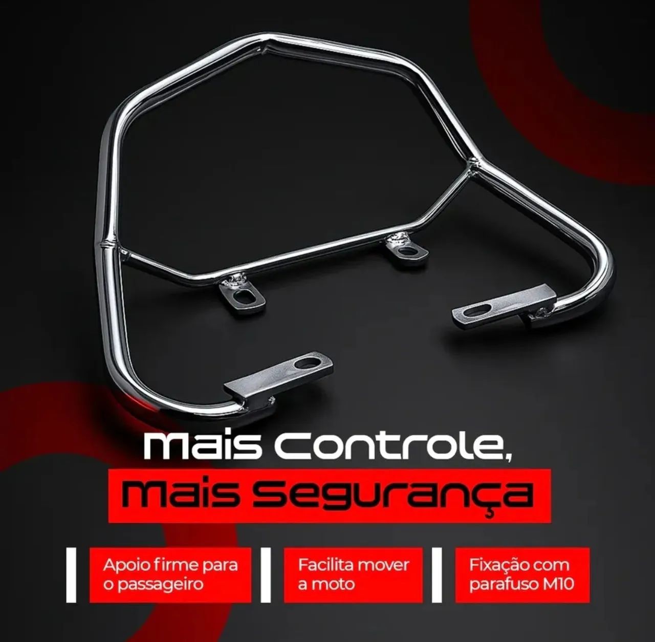 Alça bagageiro triangular  - Foto 2