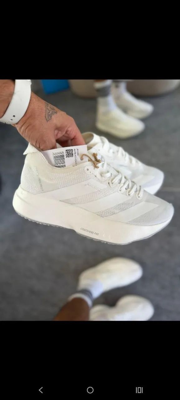 Adidas Adizero Pro 4 off white  - Foto 2