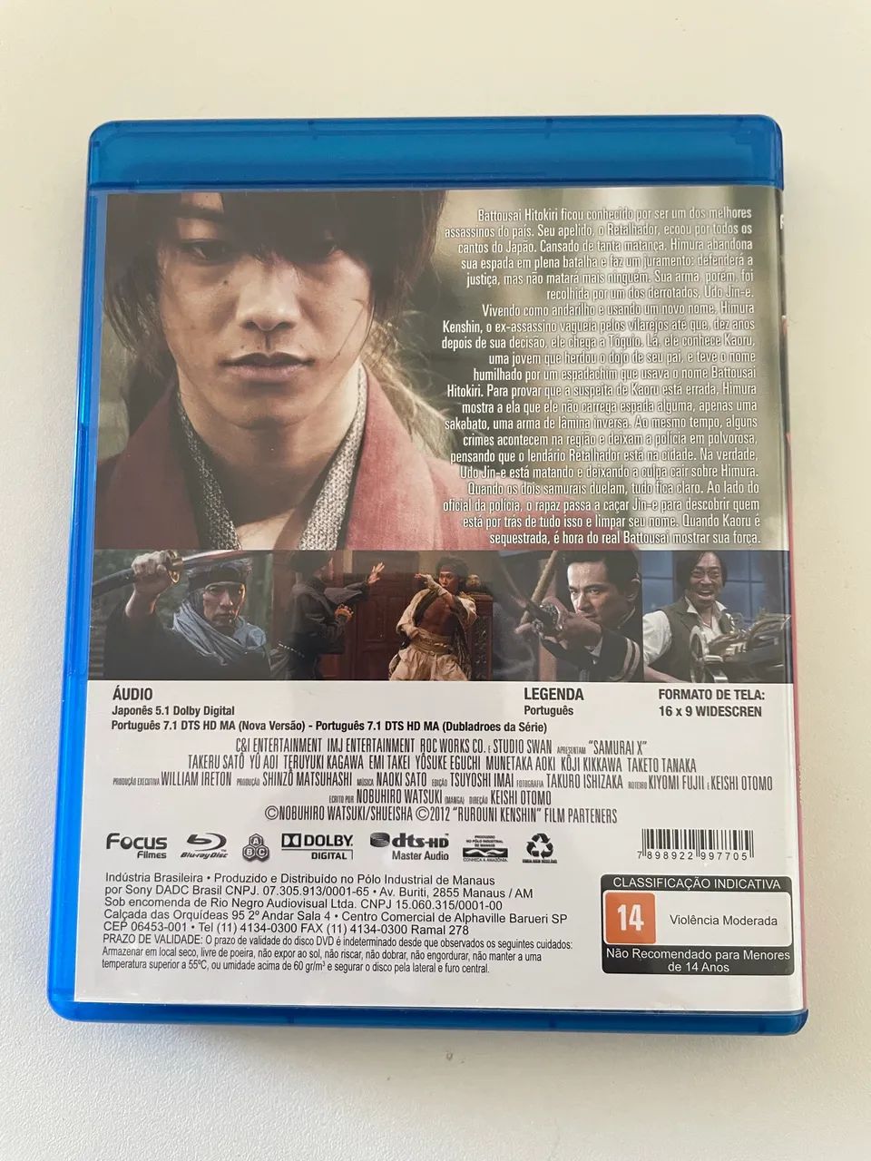 Bluray - Samurai X - O filme - Foto 2