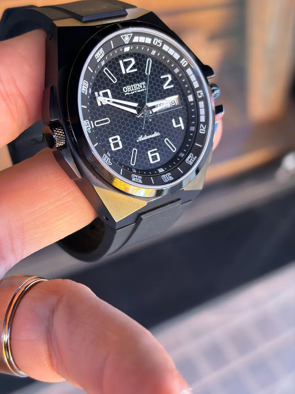 Orient Flytech Titanium Automático - Edição Limitada - Foto 3