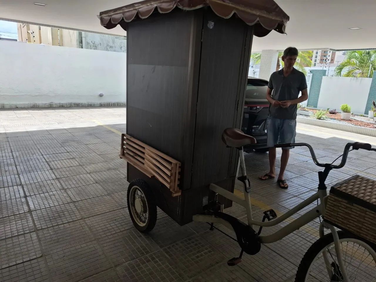 Triciclo com Baú "Leia a descrição" - Foto 5