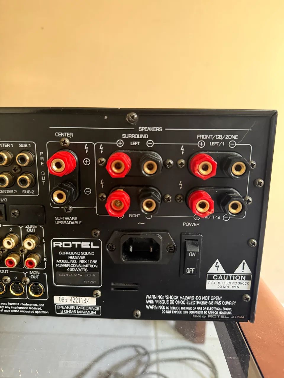 Receiver Rotel RSX-1056 - Foto 3