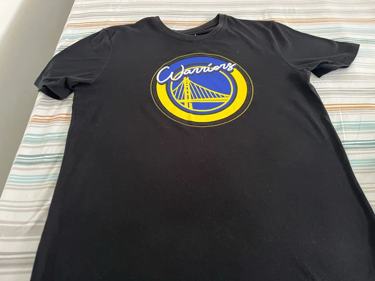Camiseta Masculina Preta Golden State Warriors - NBA Basquete - Foto 2