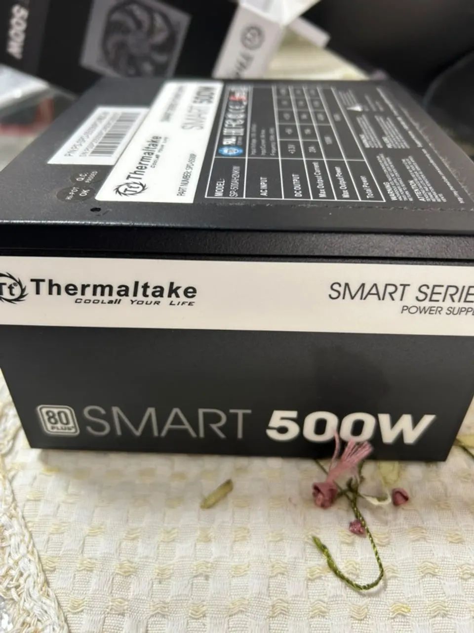 Fonte PC Thermaltake Smart Series 500W, 80 Plus White - Foto 2