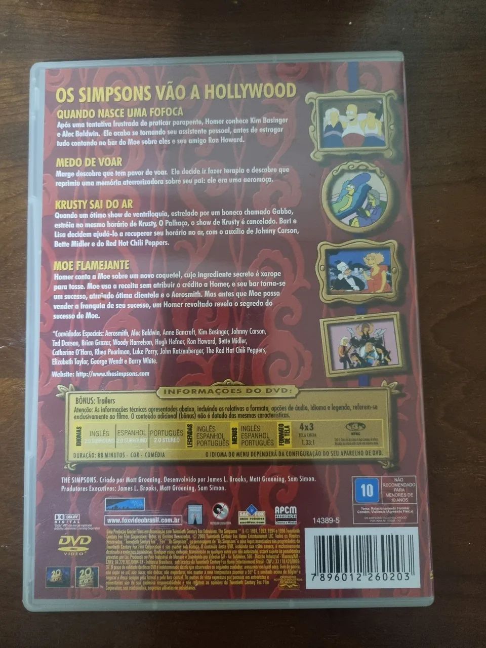Lote 3 DVDs Os Simpsons - Clássicos e Especial de Halloween - Foto 2