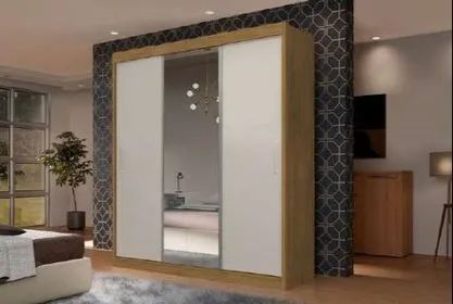 Guarda Roupa 3 Portas Com Espelho - (Oferta)! - Foto 2
