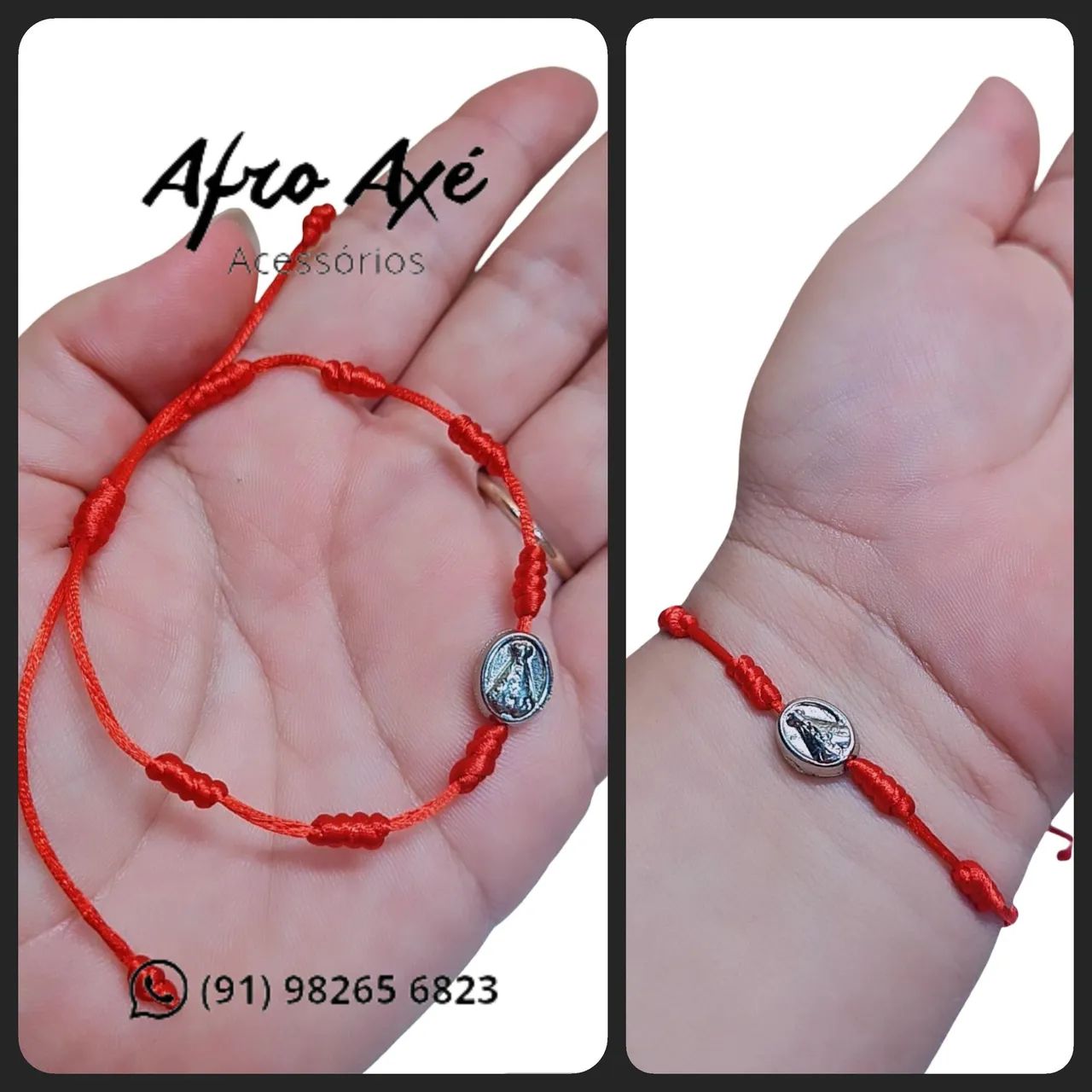Pulseira Artesanal- Amuleto de Proteção  - Foto 2