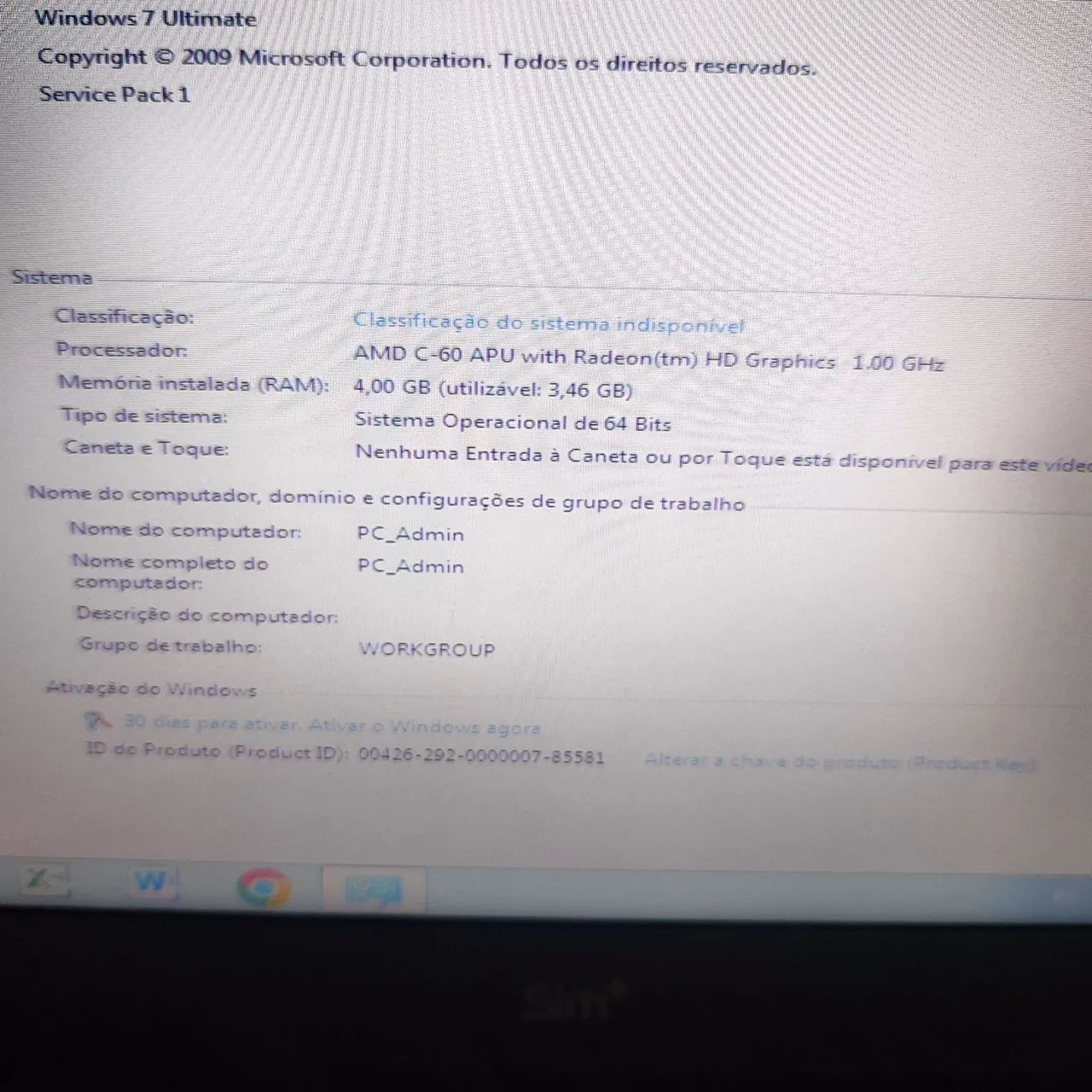 Notebook Sim+ 1565m