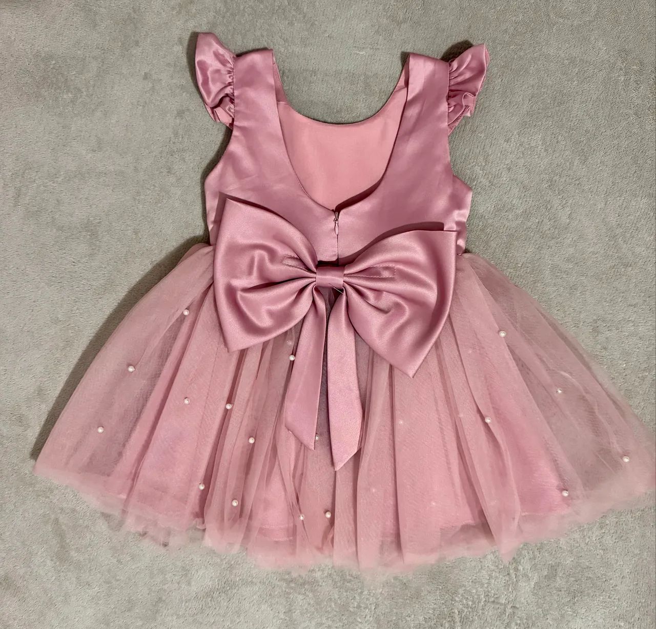 Vestido infantil luxo 