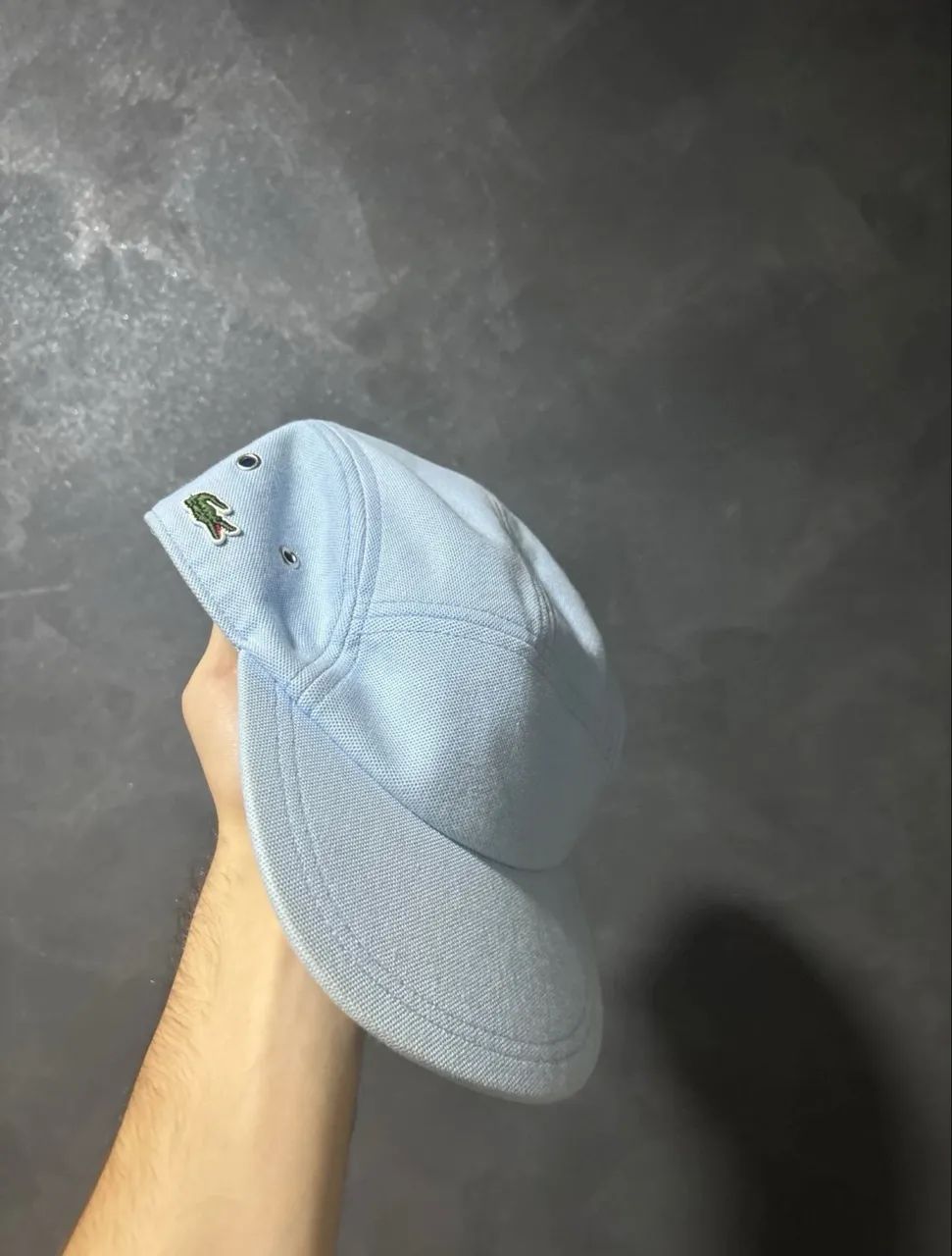 boné lacoste girolle azul