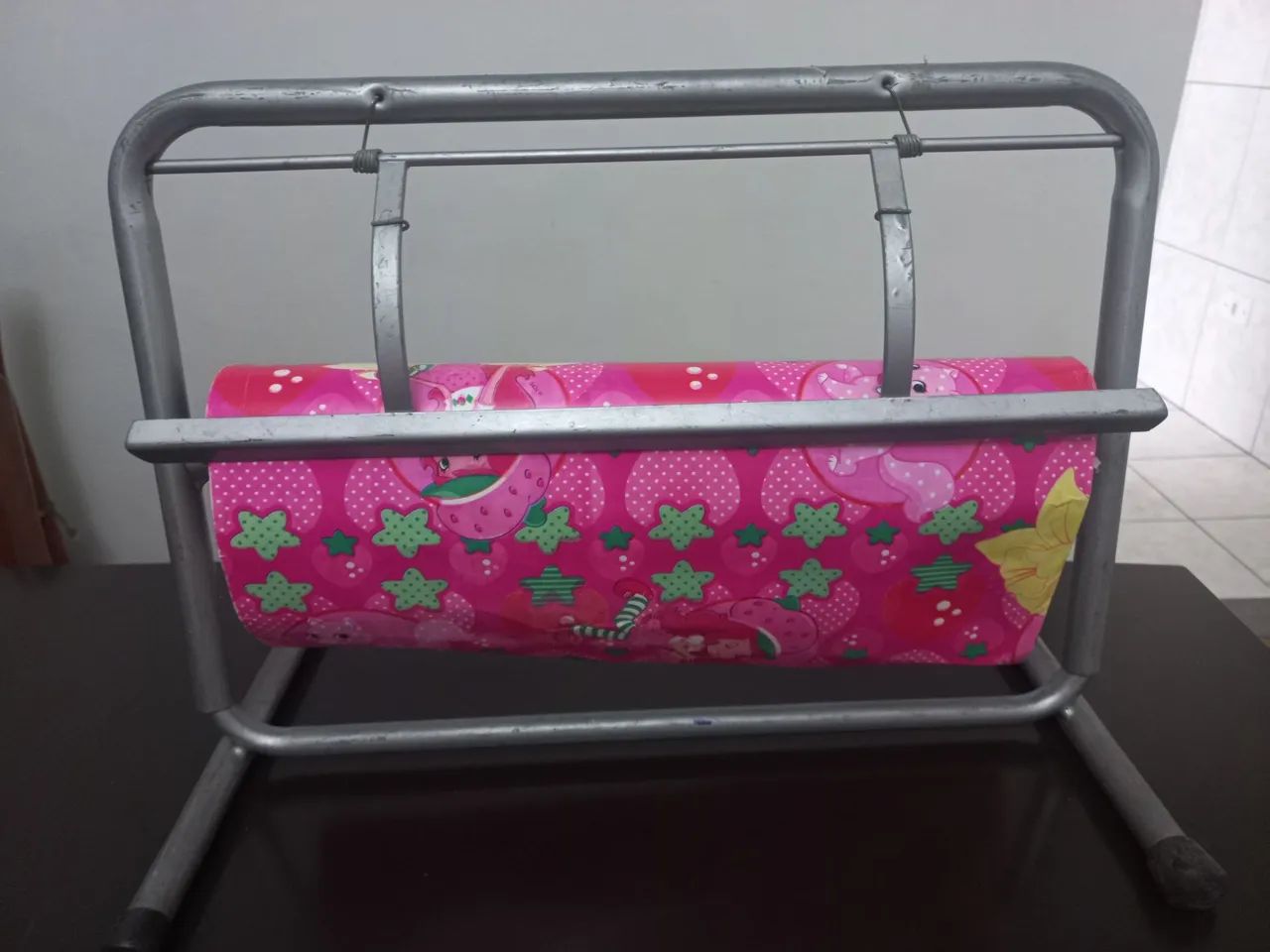 Suporte para bobina papel 45 cm para comércio  - Foto 4