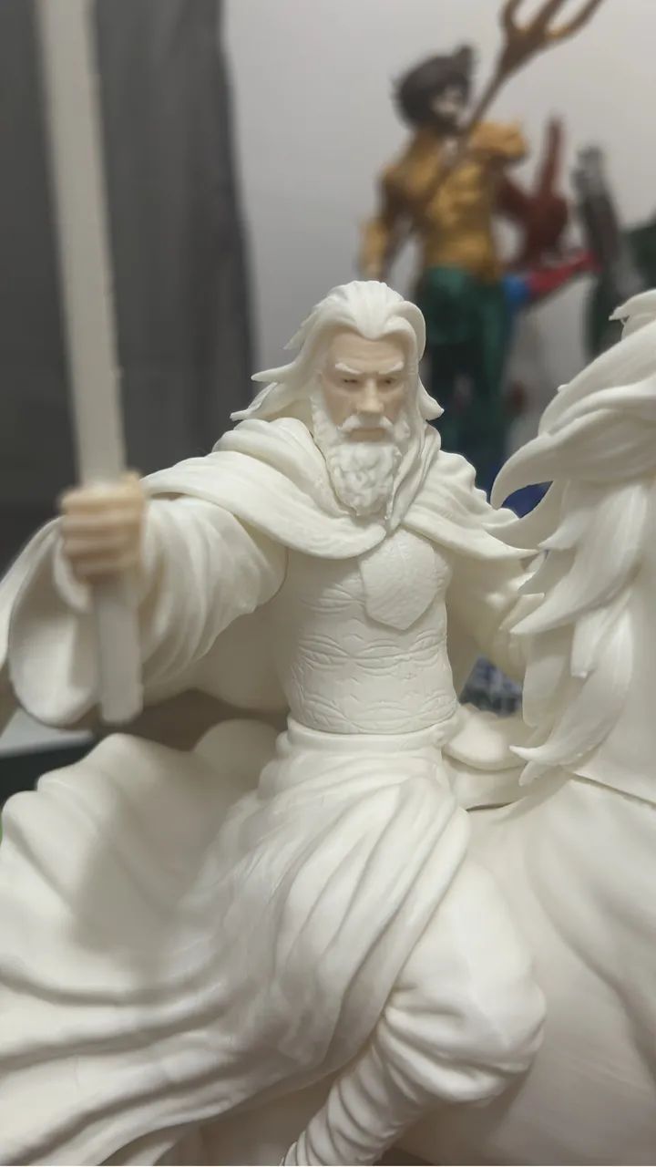 Action figure Gandalf Branco 25 cm - Foto 4