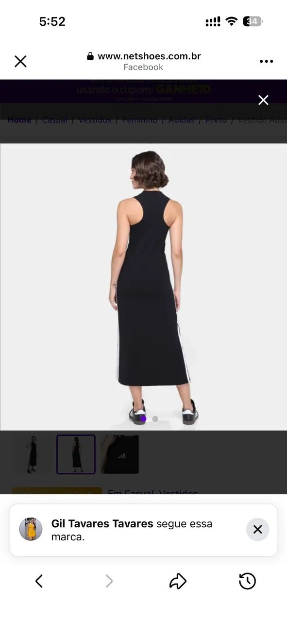 Vestido ADIDAS  - Foto 3