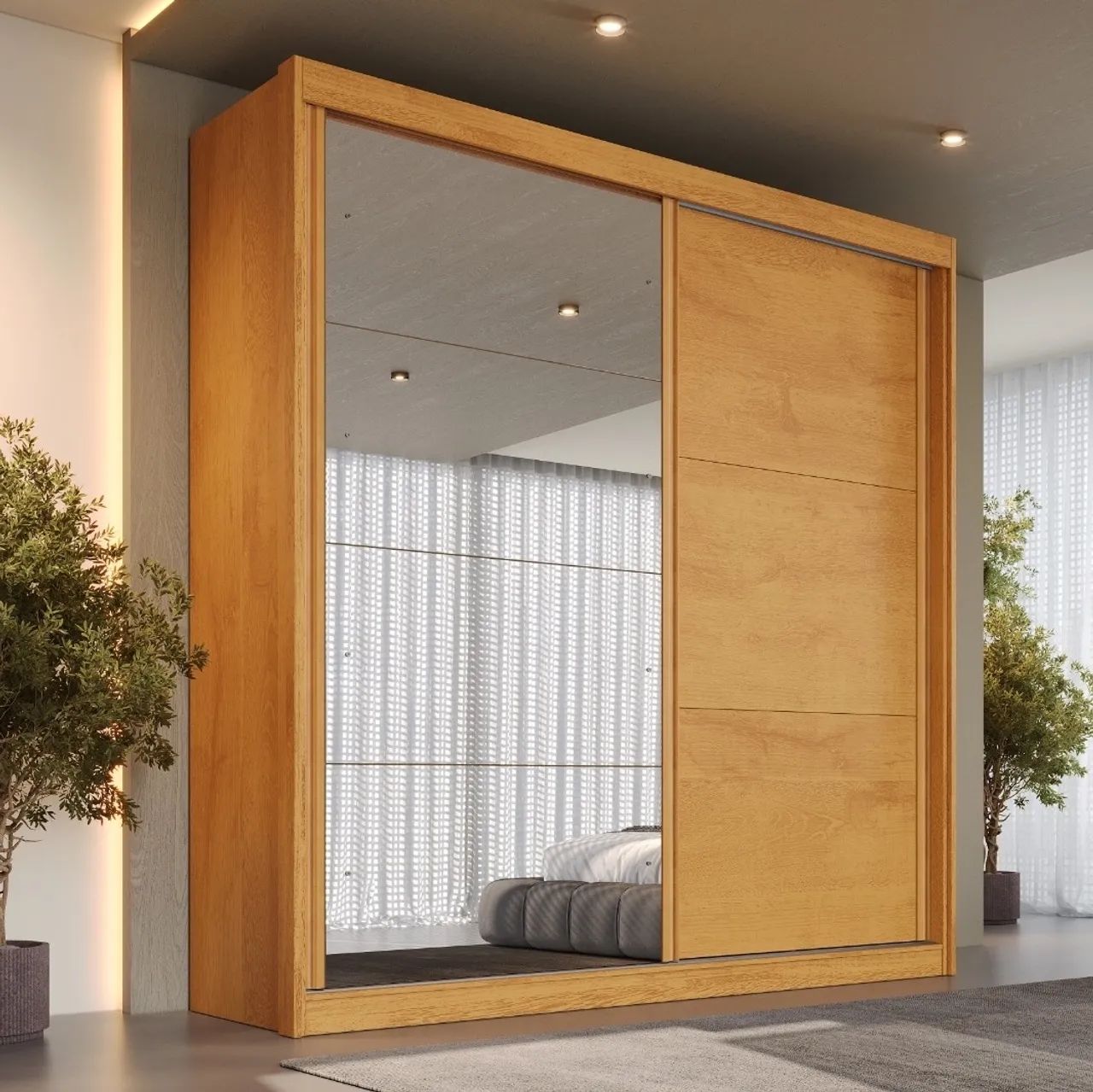 Guarda-Roupa 2 Portas Solteiro  151m  100%MDF tt54