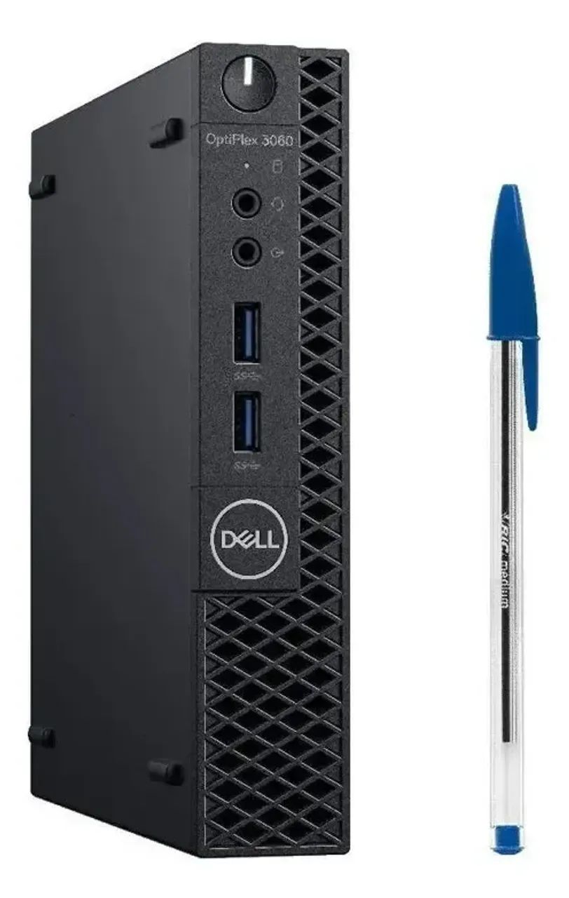 DESKTOP MINI DELL OPTIPLEX 3060 CORE i5 8TH - 08GB RAM -SSD 256GB 