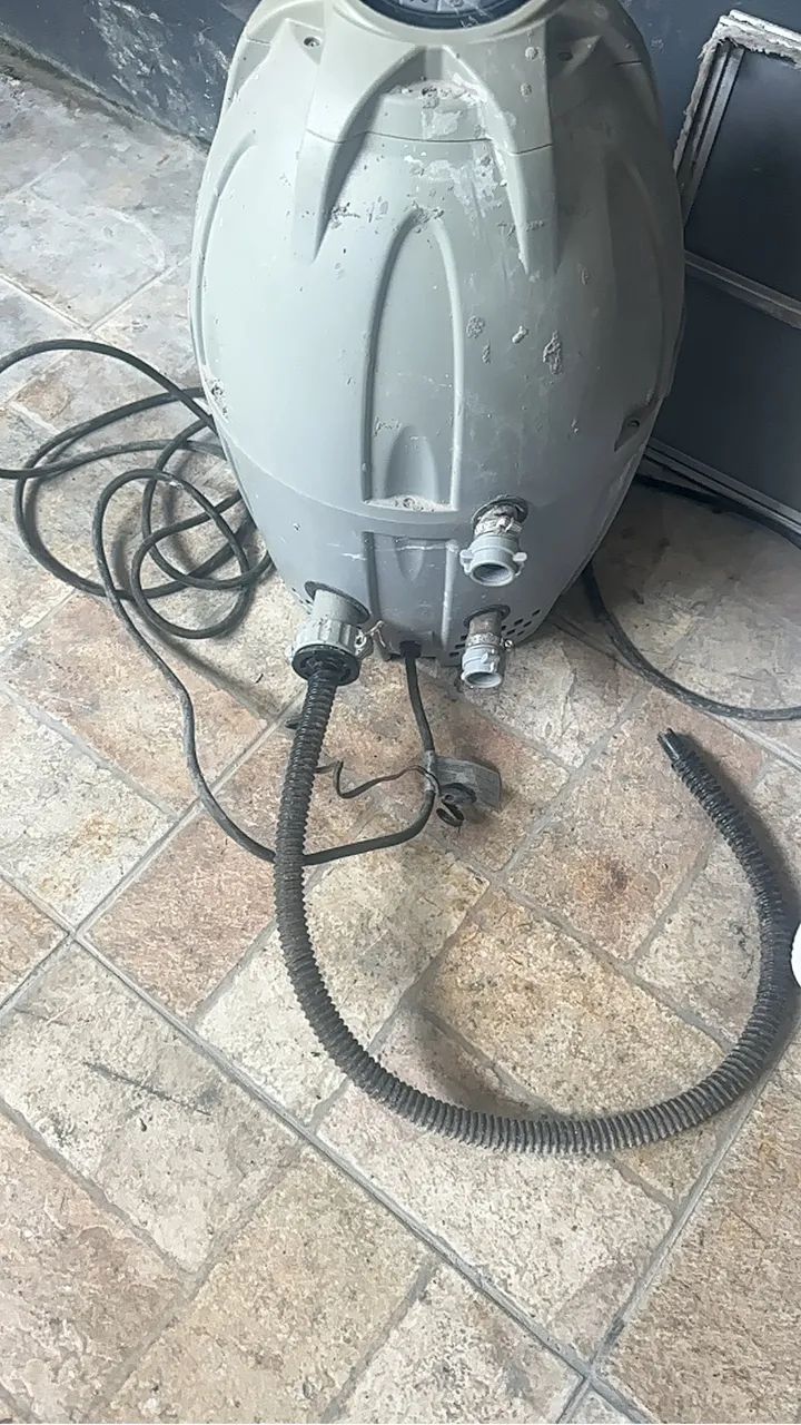 Bomba e aquecedor jacuzzi inflável  - Foto 2