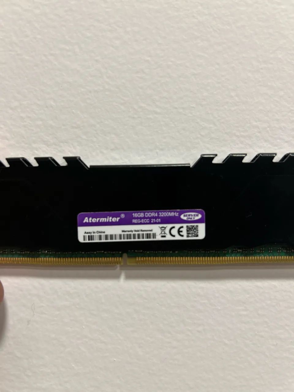 MEMÓRIA  SERVIDOR ATERMITER 16GB DDR4 3200mhz ECC REG - Foto 4