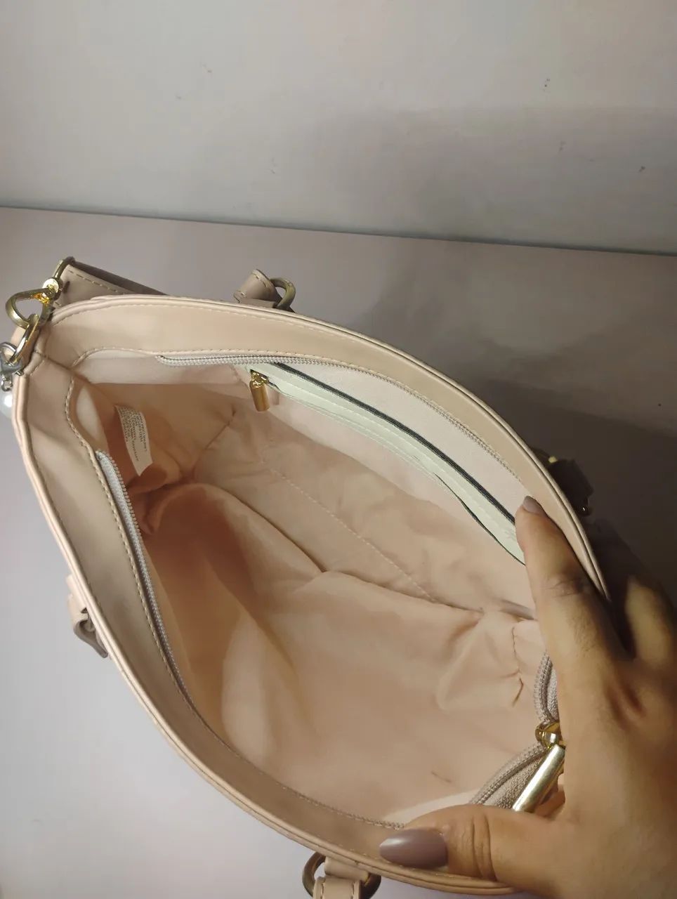 Bolsa Rosa Grande Feminina  - Foto 3