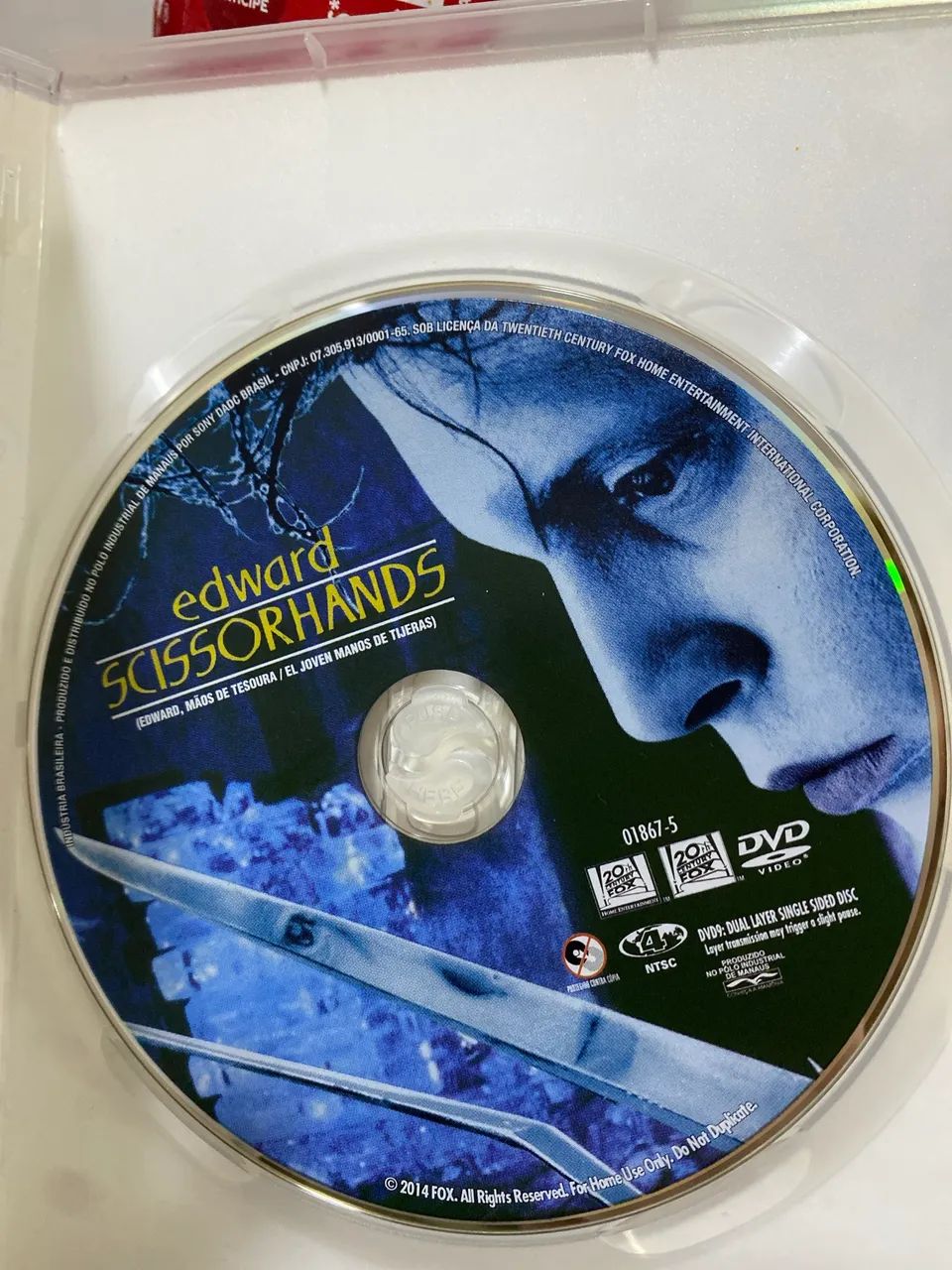 DVD Original  Edward Mãos de Tesoura | Clássico com Johnny Depp - Foto 3
