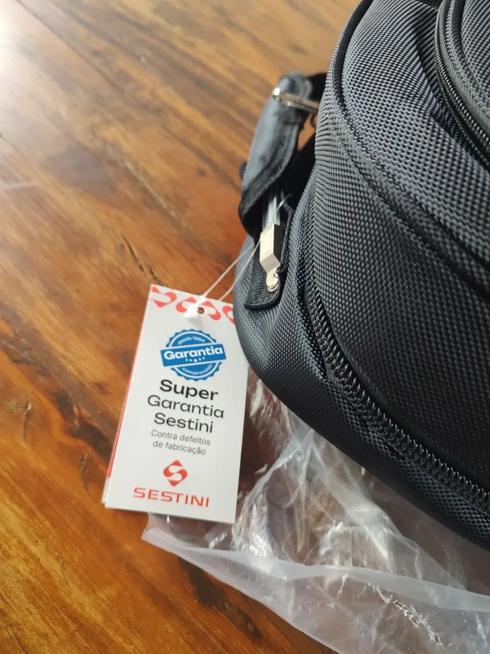 Mochila executiva preta Sestini 