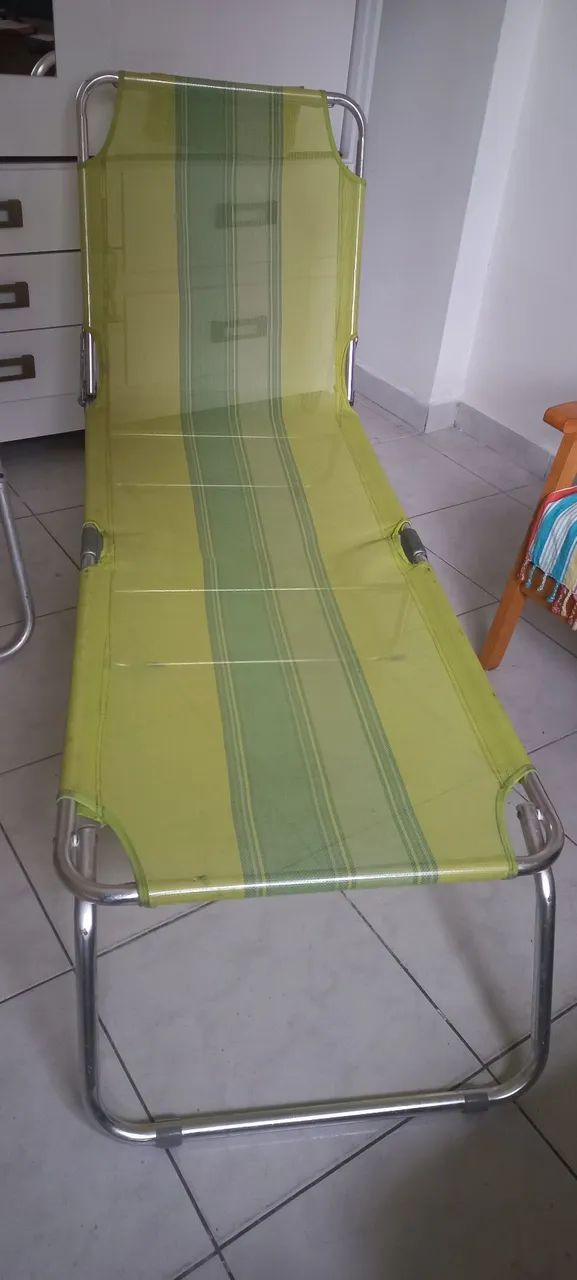 Espreguiçadeira e Cadeira de praia  - Foto 3
