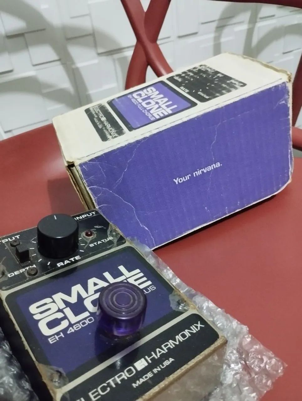Pedal small clone electro harmonix  - Foto 4