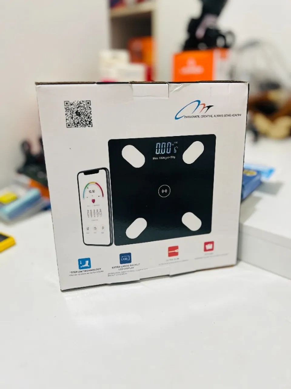 Balança Digital de Bioimpedância - Até 180Kg - Foto 2