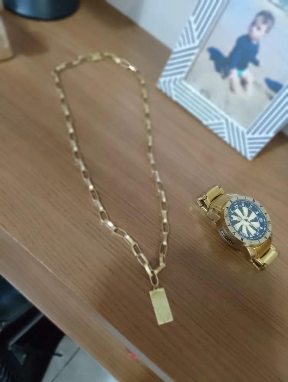 Corrente banhada a ouro Itabaiana 