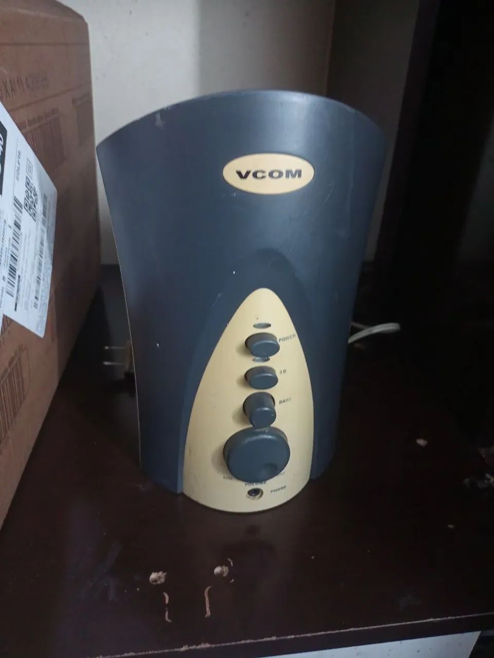 Caixa de som pc antigo 