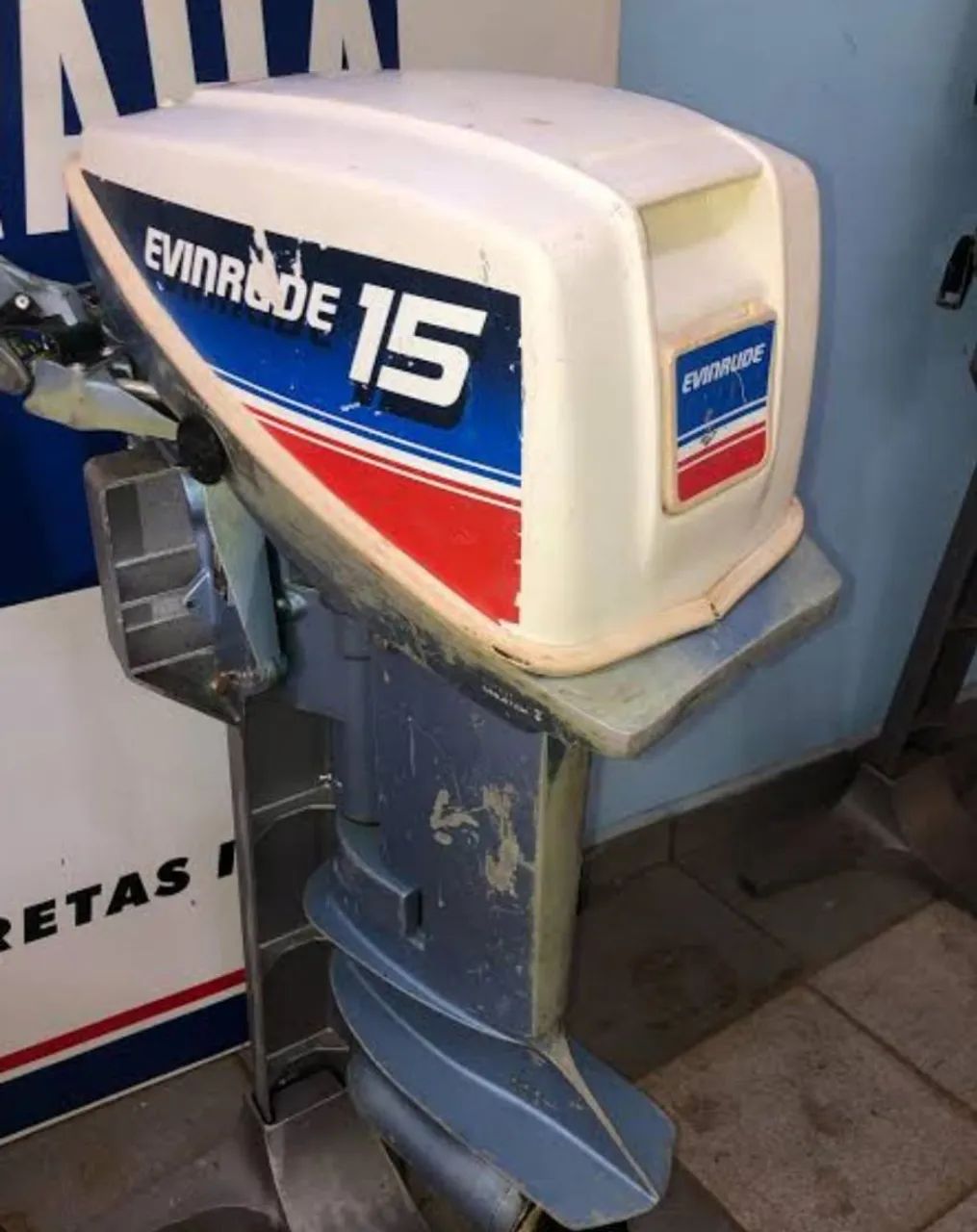 Motor de popa 15 hp envirude