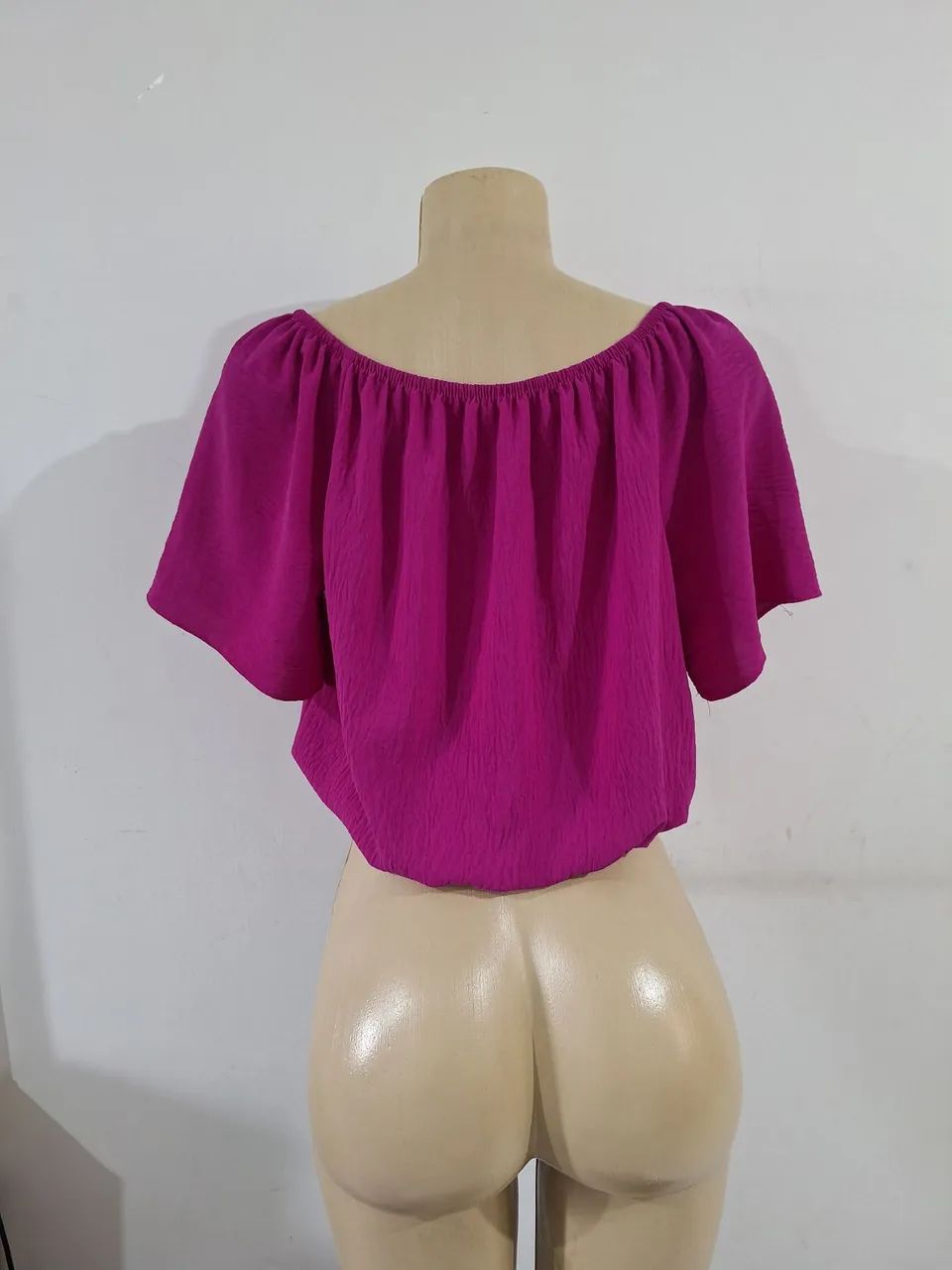 Blusinha feminino roxa - Foto 3