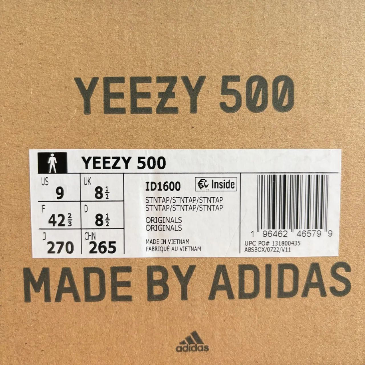 Yeezy 500 Stone Taupe - Foto 5