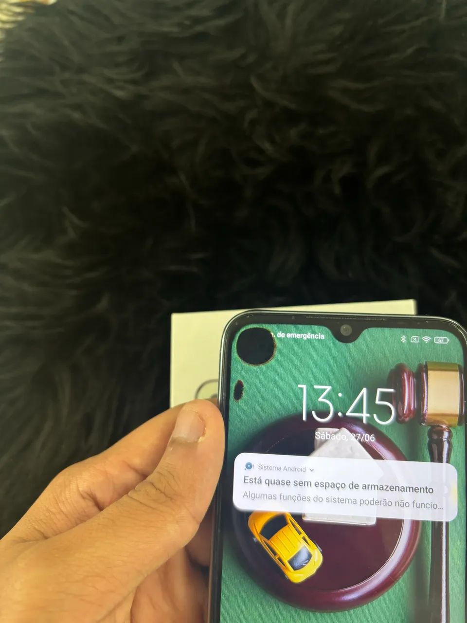 Redmi Note 8 64GB Azul na Caixa (LEIA A DESCRIÇÃO) - Foto 2