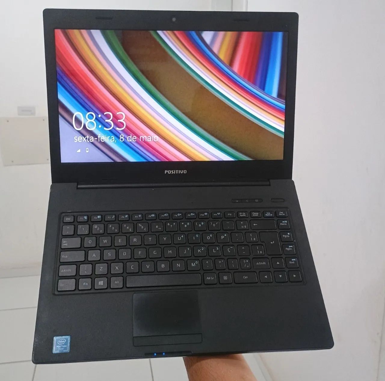 Notebook funcionando normalmente 