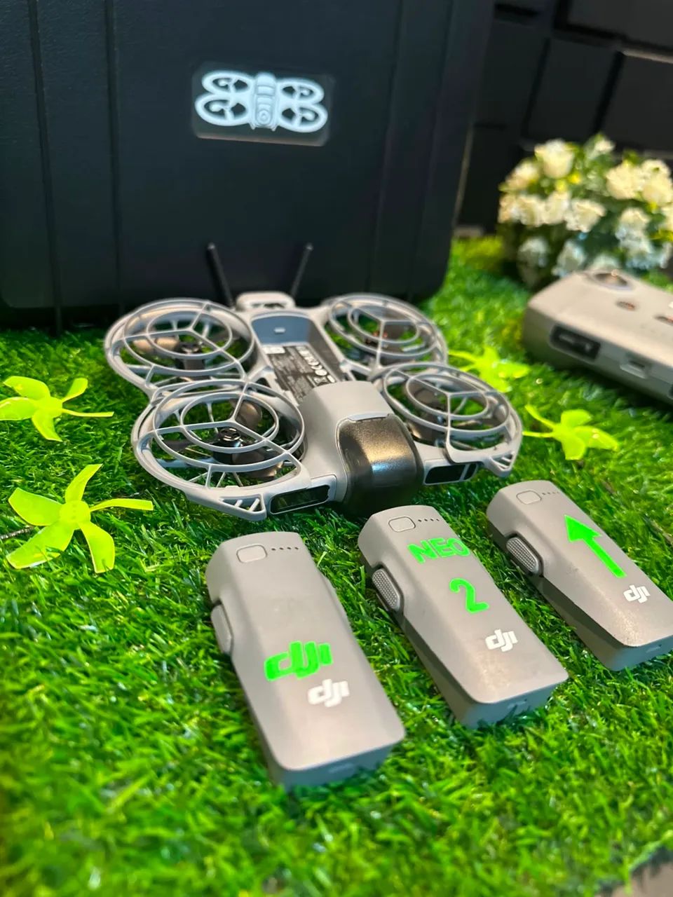 Dji Neo 2 Fly More Combo MUITO NOVO + CASE ANTE IMPACTO  - Foto 2