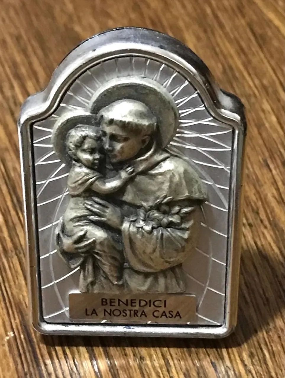 Souvenir de Santo Antonio com Menino Jesus (Padova/Itália) - Foto 4