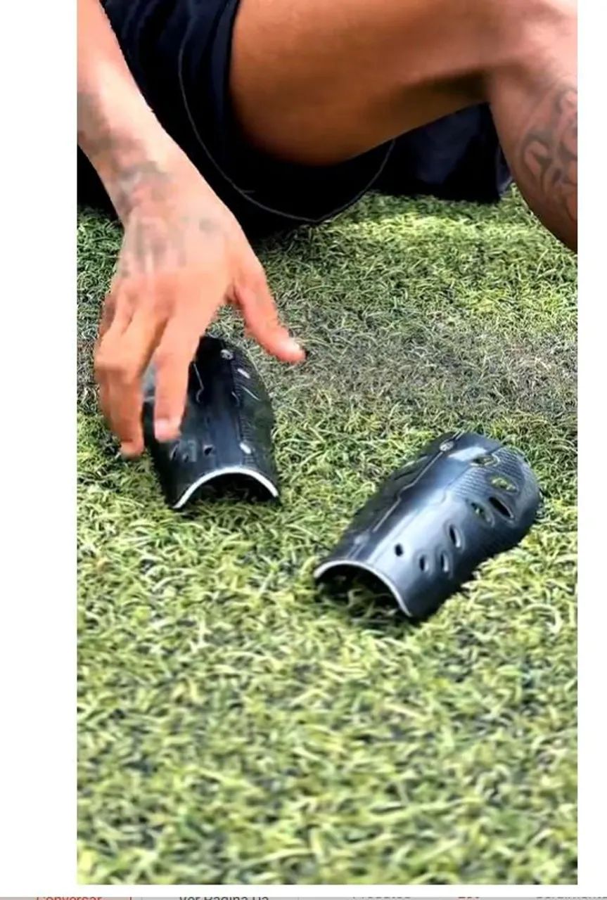 Caneleira futebol  - Foto 2